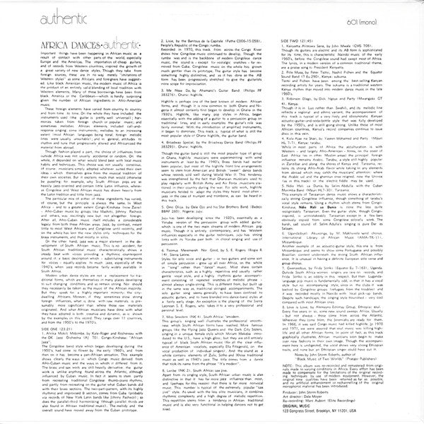 Master Release: Africa Dances by Various