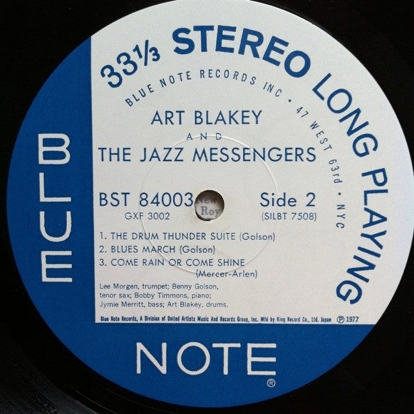 Art Blakey And The Jazz Messengers = モーニン