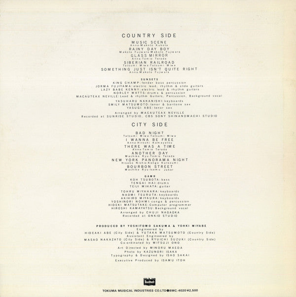Release: Identity-Vinyl-Japan-1980-BMC-4020-8879349