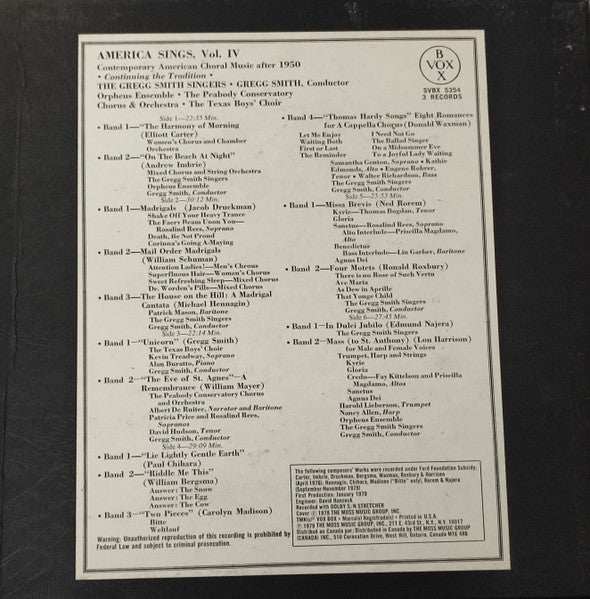 Release: Unknown Release-Vinyl, Box Set-US-1979-SVBX 5354-3422149