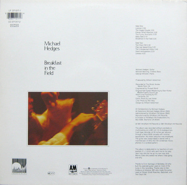Master Release: Breakfast In The Field by Michael Hedges