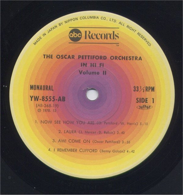 O.P.'s Jazzmen The Oscar Pettiford Orchestra In Hi-Fi  - Volume Two