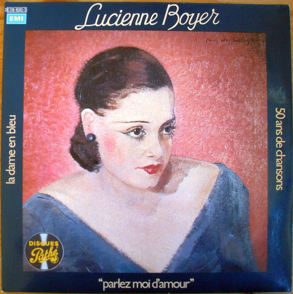 Release: La Dame En Bleu "Parlez Moi D'Amour" 50 Ans De Chansons-Vinyl-France-1978-2 C 178-15312/13-4343607