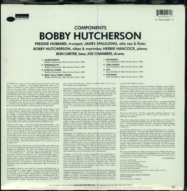 Master Release: Components by Bobby Hutcherson