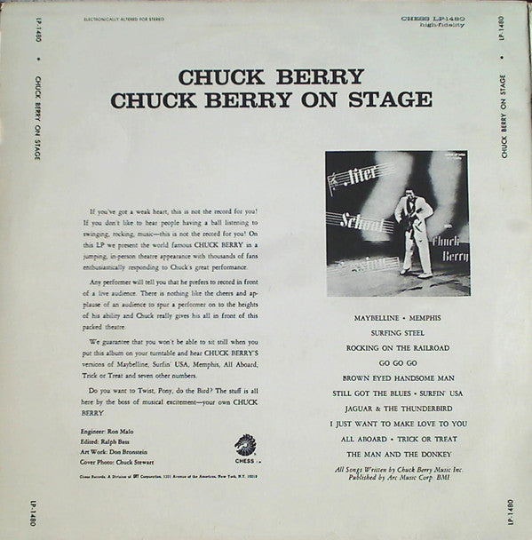 Release: Chuck Berry On Stage-Vinyl-US-None-LPS-1480-4095498