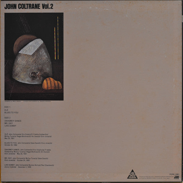 Release: John Coltrane Vol. 2-Vinyl-Japan-1981-FCPA 1061-6518904