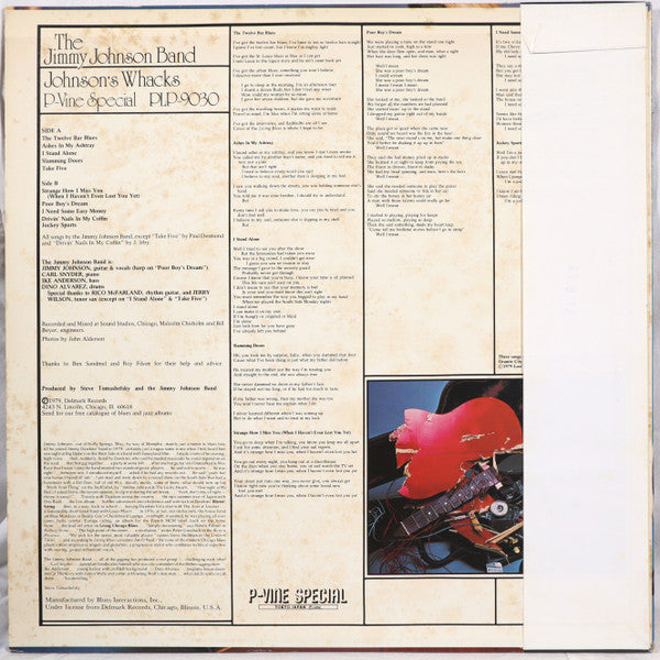 Master Release: Johnson's Whacks by The Jimmy Johnson Band