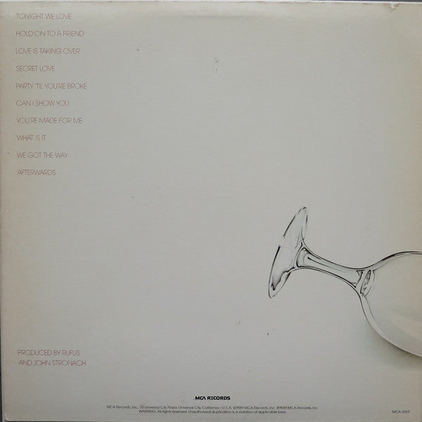 Release: Party 'Til You're Broke-Vinyl-US-1981-MCA-5159-8319253