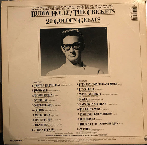 Release: 20 Golden Greats-Vinyl-US-1980-MCA-1484-2644168