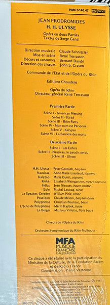H.H. Ulysse - Opéra En Deux Parties