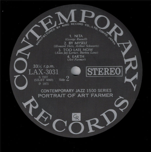 Portrait Of Art Farmer