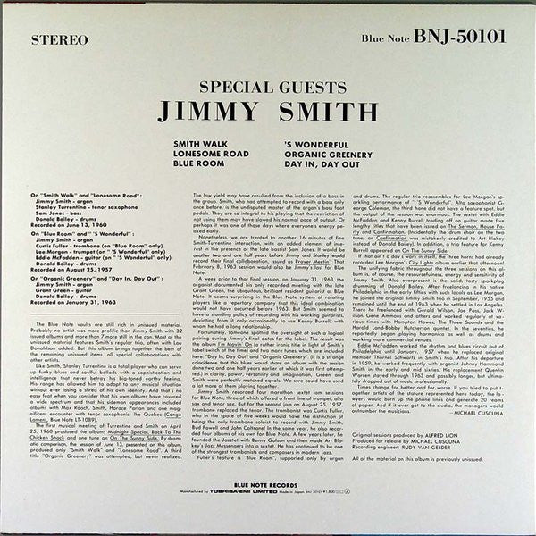 Master Release: Special Guests by Jimmy Smith