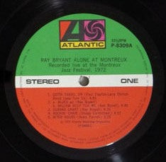 Release: Alone At Montreux-Vinyl-Japan-1973-P-8309A-7316720