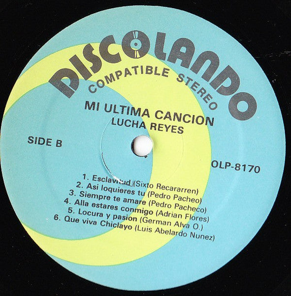Mi Ultima Cancion