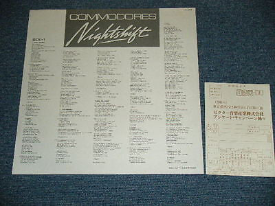 Release: Nightshift-Vinyl-Japan-1985-VIL-6162, MOT-6162-5065116
