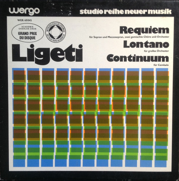 Release: Requiem / Lontano / Continuum-Vinyl-Germany-None-WER 60 045-1153369