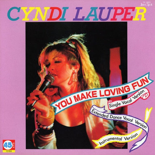 Master Release: You Make Loving Fun by Cyndi Lauper