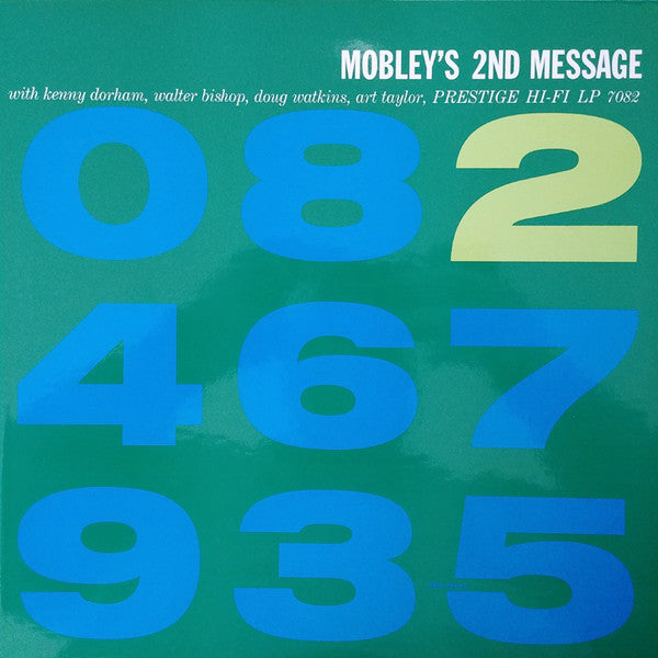 Release: Mobley's 2nd Message-Vinyl-US-2014-PRLP 7082, APRJ 7082-6104088