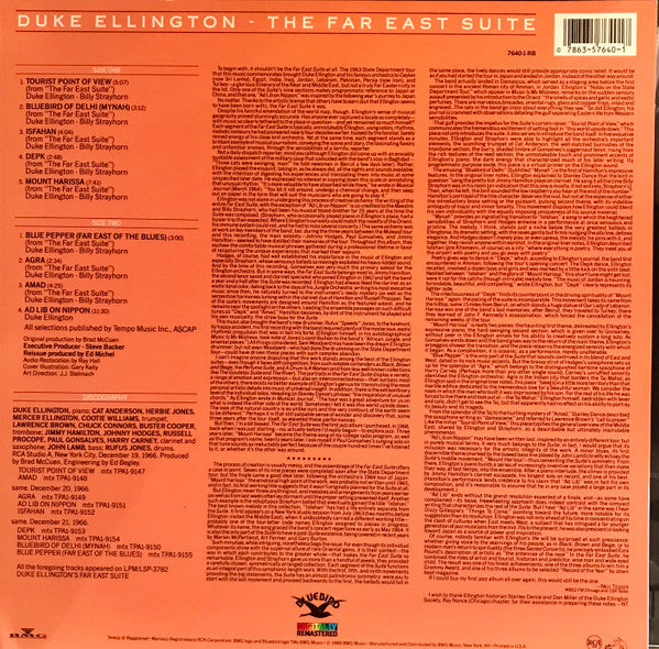 Release: The Far East Suite-Vinyl-US-1988-7640-1-RB, 7640-1-RB-2995973