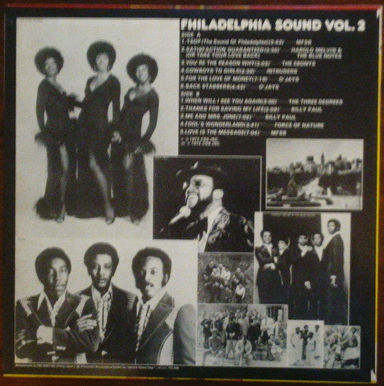 Release: Philadelphia Sound Spécial Discothèque Vol. 2 -Vinyl-Japan-1974-ECPM-85-PH-4103077