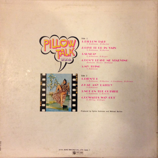 Release: Pillow Talk-Vinyl-Japan-1973-SLC-500-8080669