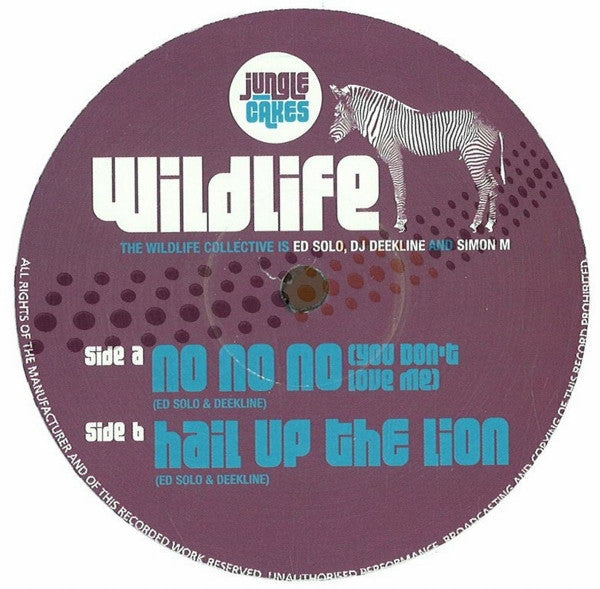 Master Release: No No No (You Don't Love Me) / Hail Up The Lion by Wildlife (5)