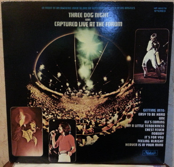 Release: Captured Live At The Forum-Vinyl-Japan-1971-HP-80278-8085559