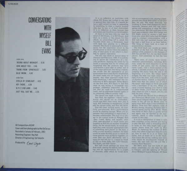 Release: Conversations With Myself-Vinyl-US-None-V6-8526-2746606
