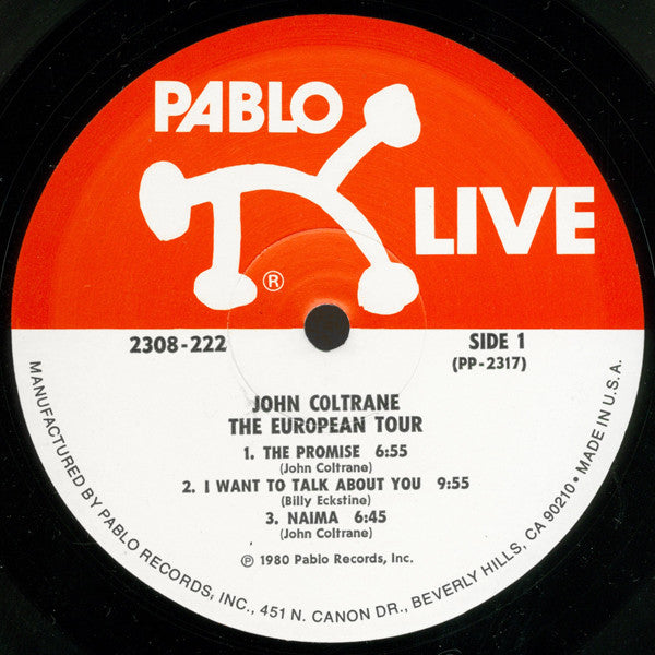 Master Release: The European Tour by John Coltrane