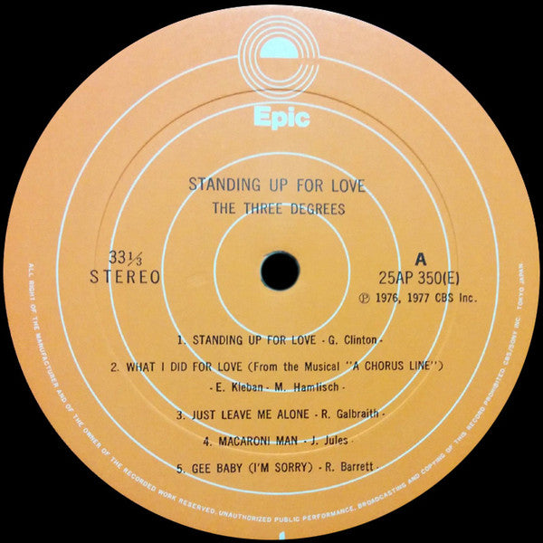 Standing Up For Love