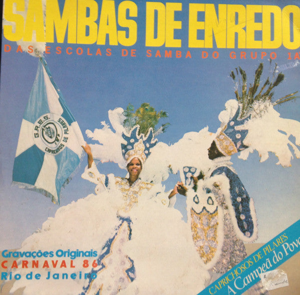 Release: Sambas De Enredo Das Escolas De Enredo Do Grupo 1A - Carnaval 86 - Rio De Janeiro-Vinyl-France-1986-504006, 504006-7395935