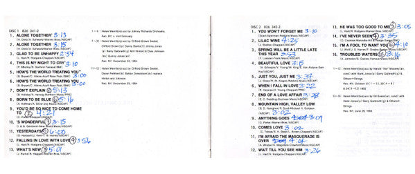 The Complete Helen Merrill On Mercury