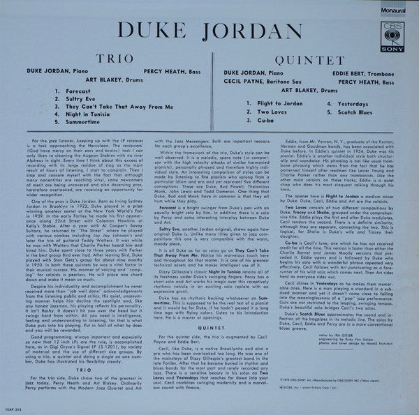 Duke Jordan