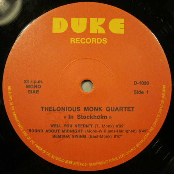 Release: In Stockholm-Vinyl-Italy-None-D-1020-3252720