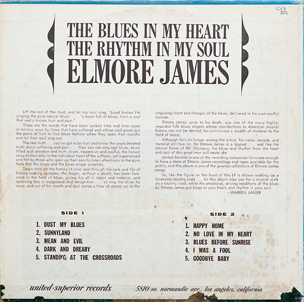 Release: Blues After Hours-Vinyl-US-1969-US 7716, US 7716-2309218