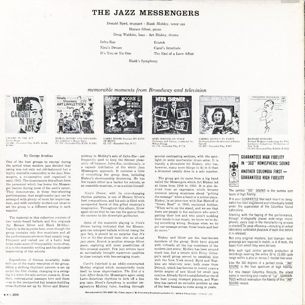 Release: The Jazz Messengers-Vinyl-Japan-1974-SOPZ 27-5391256