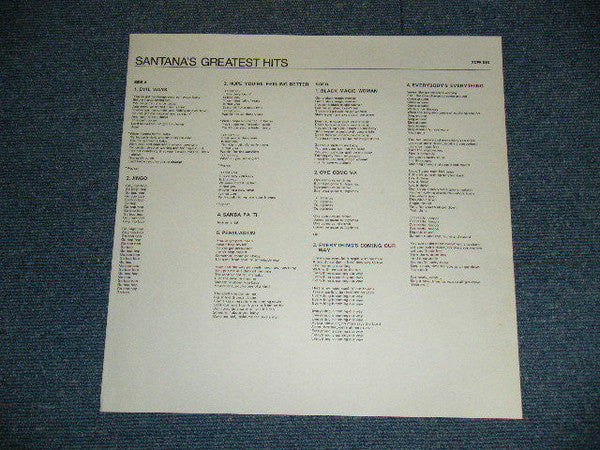 Santana's Greatest Hits