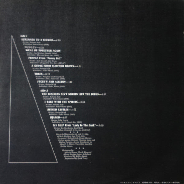 Release: I Talk With The Spirits-Vinyl-Japan-None-SMX-7010-7488280