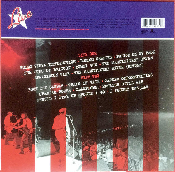 Master Release: Live At Shea Stadium by The Clash