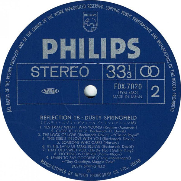 Reflection 18 - Dusty Springfield!