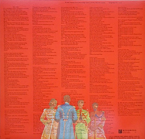 Release: Sgt. Pepper's Lonely Hearts Club Band-Vinyl-Japan-1986-EAS-70137-3909760