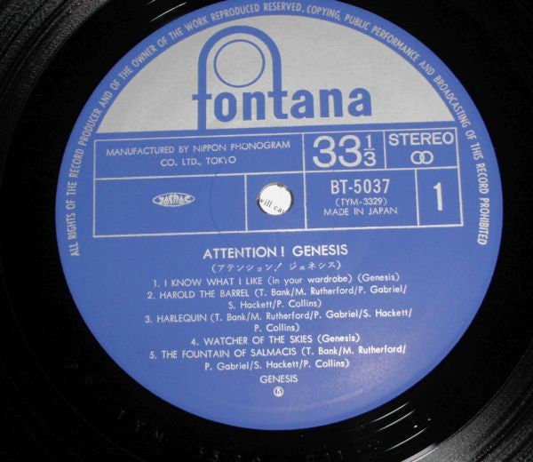 Attention! Genesis