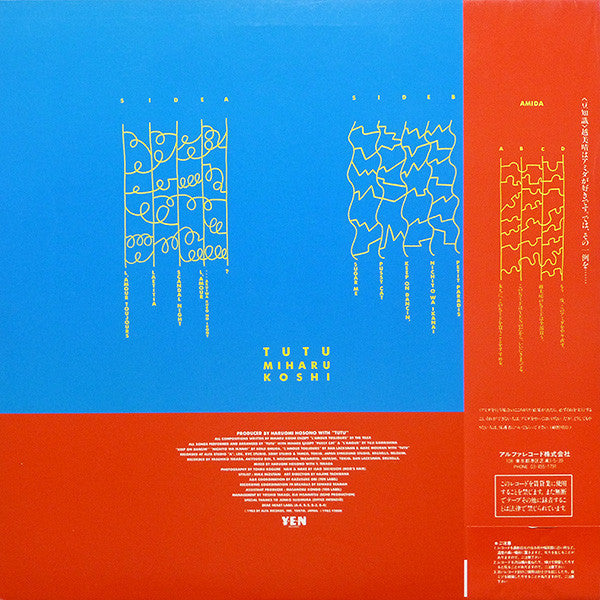 Release: Tutu-Vinyl-Japan-1983-YLR-28011-2336861