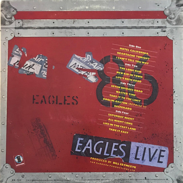 Release: Eagles Live-Vinyl-US-1980-BB-705-6697262