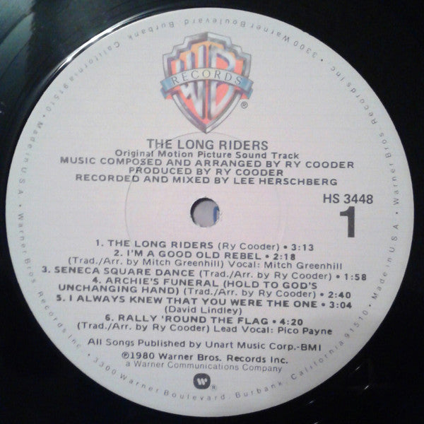 The Long Riders (Original Sound Track)