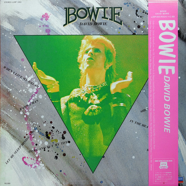 Release: The World Of David Bowie-Vinyl-Japan-1982-L20P 1053-4560793