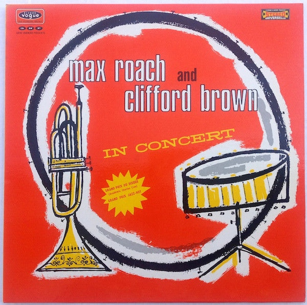 Release: The Best Of Max Roach And Clifford Brown In Concert!-Vinyl-France-None-500751, LD. 751, CLDGN. 751-7215467
