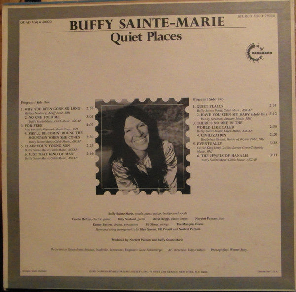 Release: Quiet Places-Vinyl-US-1973-VSD-79330-9696688