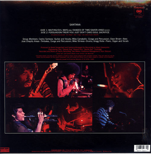 Release: Santana-Vinyl-US-2008-LP 5263, P 735032-1969133
