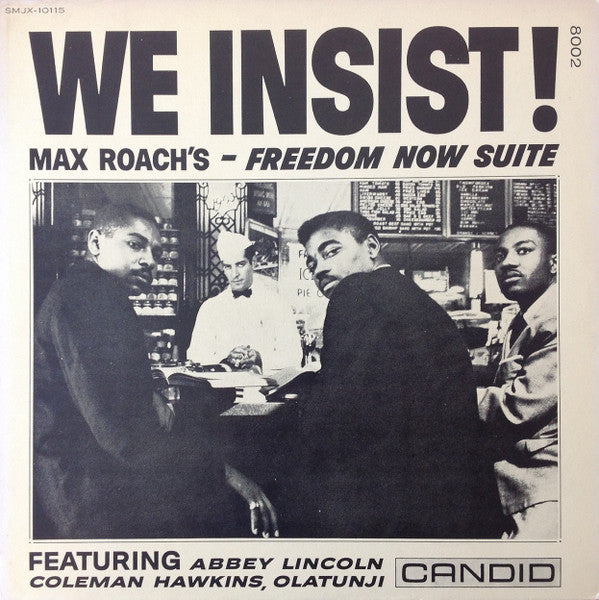 Release: We Insist! Max Roach's Freedom Now Suite-Vinyl-Japan-1970-Candid 8002, SMR-10001, SMJX-10115-3759276
